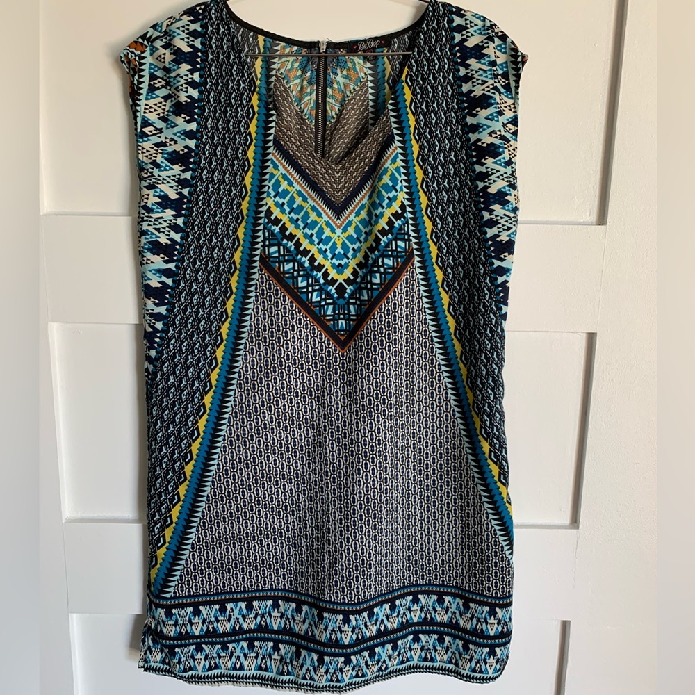 Geometric dress medium from Macy